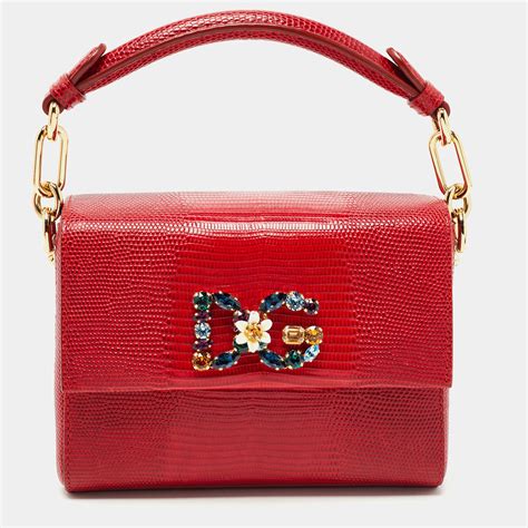 dolce gabbana bag red|Dolce & Gabbana evening bag.